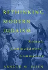 Rethinking Modern Judaism cover