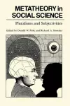 Metatheory in Social Science cover