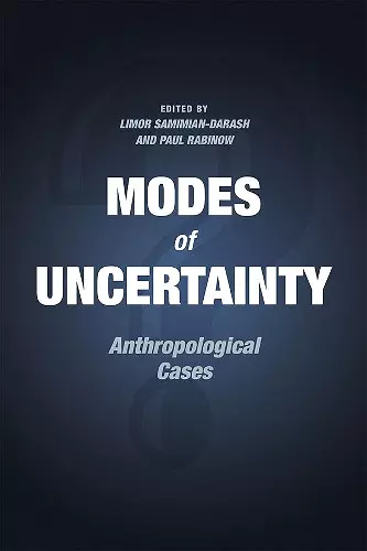 Modes of Uncertainty cover