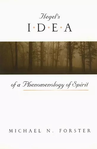 Hegel's Idea of a Phenomenology of Spirit cover