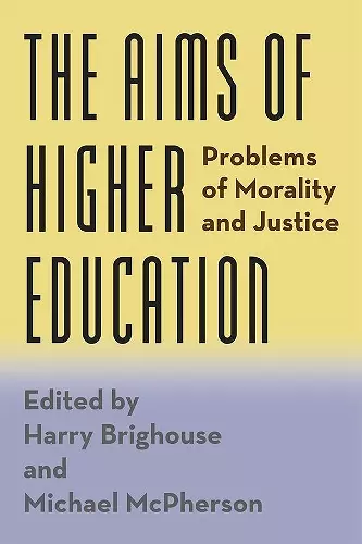 The Aims of Higher Education cover