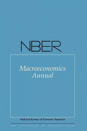 NBER Macroeconomics Annual 2014 cover
