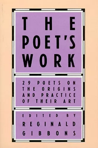The Poet's Work cover