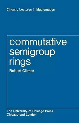 Commutative Semigroup Rings cover