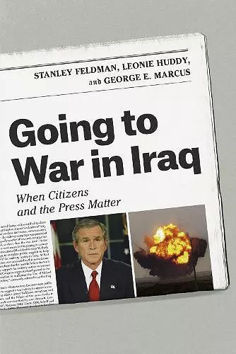 Going to War in Iraq cover