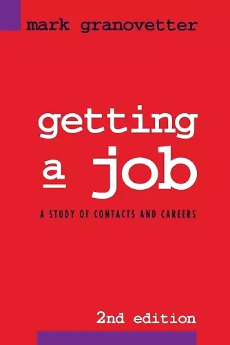 Getting a Job cover