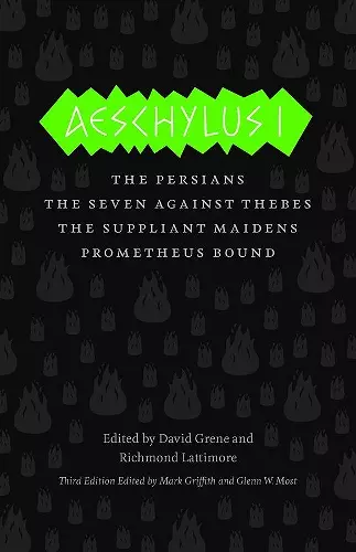 Aeschylus I cover