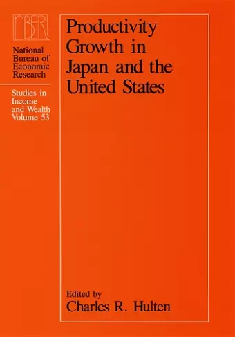 Productivity Growth in Japan and the United States cover