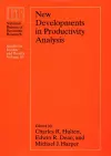 New Developments in Productivity Analysis cover