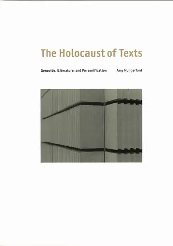 The Holocaust of Texts cover