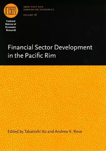 Financial Sector Development in the Pacific Rim cover