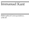 Philosophical Correspondence, 1759-1799 cover