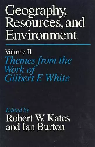 Geography, Resources and Environment cover