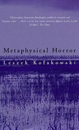 Metaphysical Horror cover