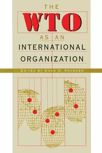 The WTO as an International Organization cover