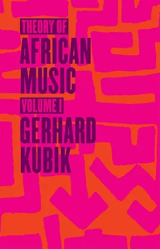 Theory of African Music, Volume I cover