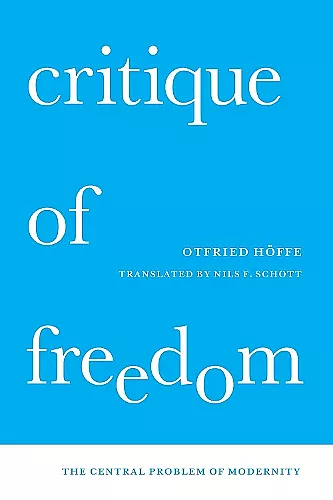 Critique of Freedom cover