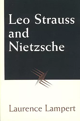 Leo Strauss and Nietzsche cover