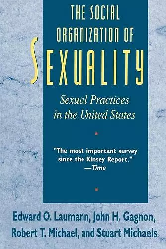 The Social Organization of Sexuality cover