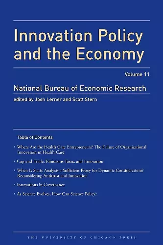 Innovation Policy and the Economy, 2010 cover