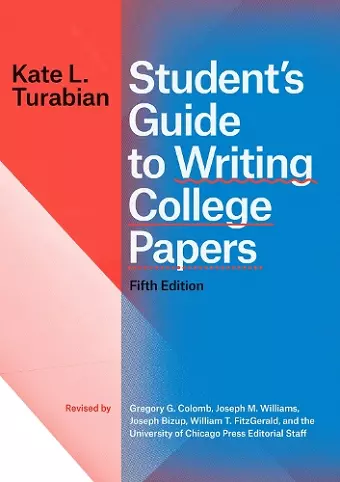 Student's Guide to Writing College Papers, Fifth Edition cover