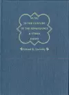 Music in the Culture of the Renaissance and Other Essays cover