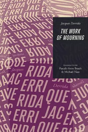 The Work of Mourning cover