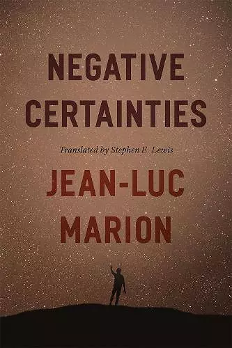 Negative Certainties cover