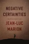 Negative Certainties cover