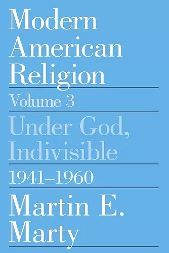 Modern American Religion cover