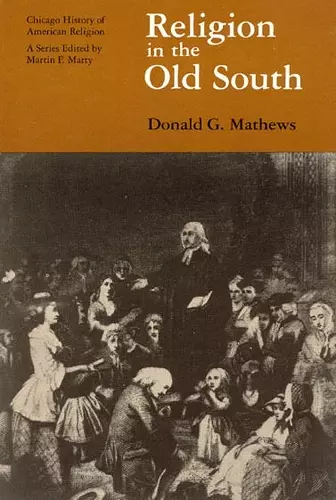 Religion in the Old South cover