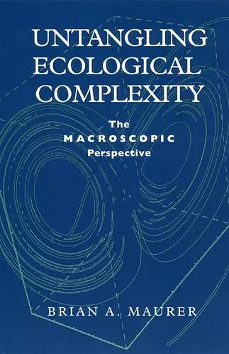 Untangling Ecological Complexity cover