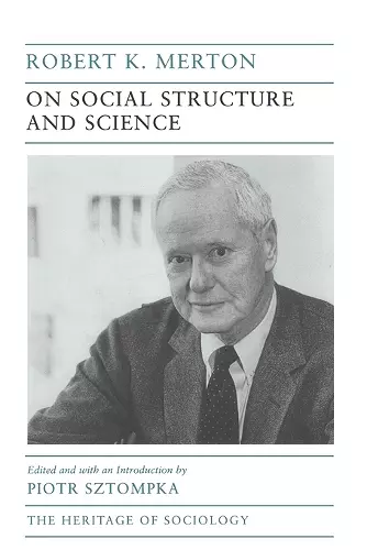 On Social Structure and Science cover