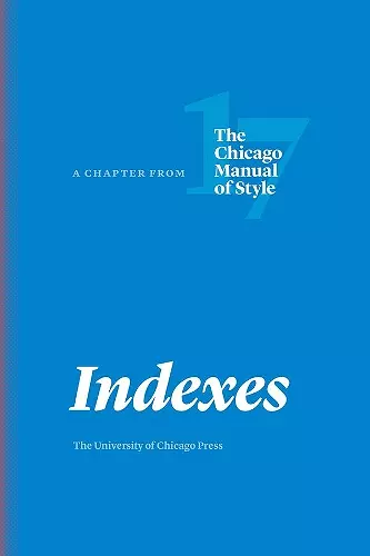 Indexes cover