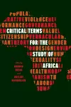 Critical Terms for the Study of Africa cover