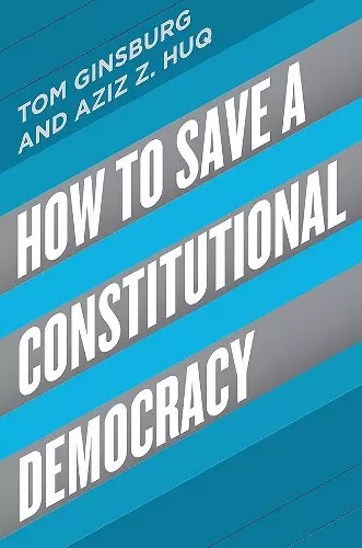 How to Save a Constitutional Democracy cover