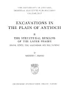 Excavations in the Plain of Antioch Volume II cover