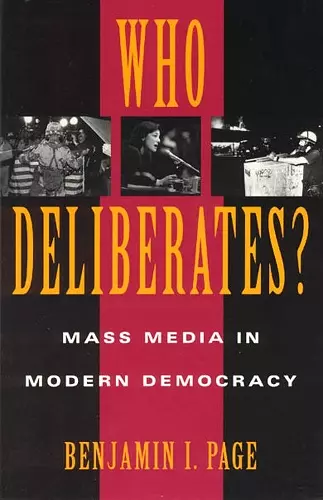 Who Deliberates? cover