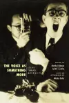 The Voice as Something More cover