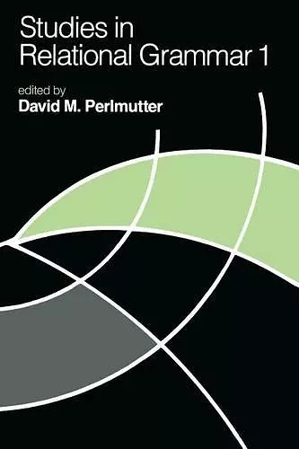 Studies in Relational Grammar 1 cover