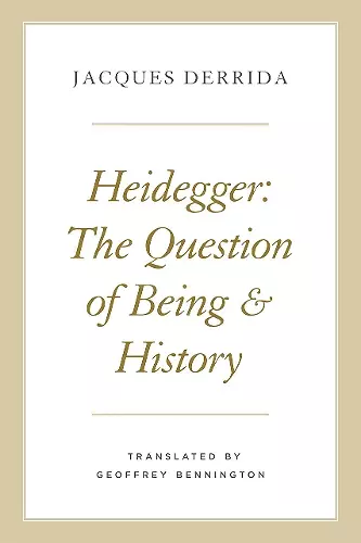 Heidegger cover