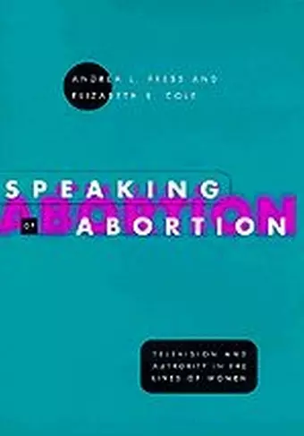 Speaking of Abortion cover