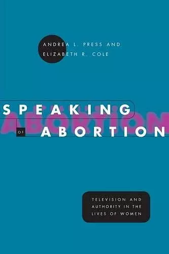 Speaking of Abortion cover