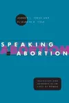 Speaking of Abortion cover