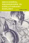 Behavioral Mechanisms in Evolutionary Ecology cover