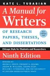 A Manual for Writers of Research Papers, Theses, and Dissertations, Ninth Edition cover