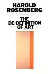 The De-Definition of Art cover