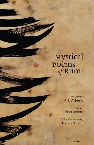 Mystical Poems of Rumi cover