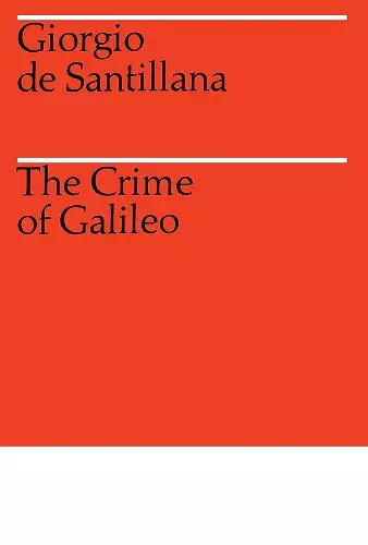 The Crime of Galileo cover