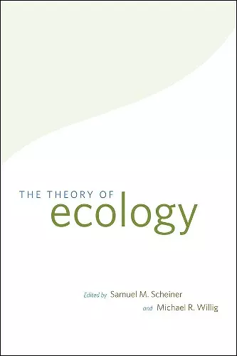 The Theory of Ecology cover